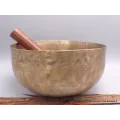 Gros bol tibétain ancien double paroi 20,5 cm - Bols tibétains 7 métaux