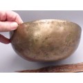 Vrai bol tibétain ancien double paroi 20 cm Bols tibétains 7 métaux BOLA78