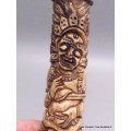 Authentique Kangling trompette tibétaine sculpté main Objets rituels bouddhistes KANG2