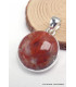 Pendentif rond en Corail rouge Bijoux en Corail CWA104