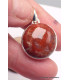 Pendentif rond en Corail rouge Bijoux en Corail CWA104