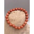 Bracelet mala en perles de Jaspe Rouge - Bracelet en perles et Pierres naturelles