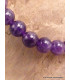 Bracelet mala en Améthyste Bracelet Mala tibétain BRAM3
