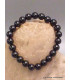 Bracelet mala tibétain en Obsidienne noire Bracelet Mala tibétain BRAM4