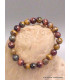 Bracelet mala tibétain 3 différents Oeil de Tigre Bracelet Mala tibétain BRAM5