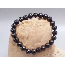 Bracelet mala tibétain en Tourmaline noire - Bracelet en perles et Pierres naturelles