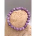 Bracelet mala tibétain en Lépidolite - Bracelet en perles et Pierres naturelles