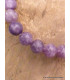 Bracelet mala tibétain en Lépidolite Bracelet Mala tibétain BRAM7