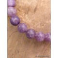 Bracelet mala tibétain en Lépidolite Bracelet Mala tibétain BRAM7