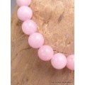 Bracelet mala tibétain en Kunzite rose Bracelet Mala tibétain BRAM8