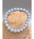 Bracelet mala tibétain en Angélite bleue Bracelet Mala tibétain BRAM9
