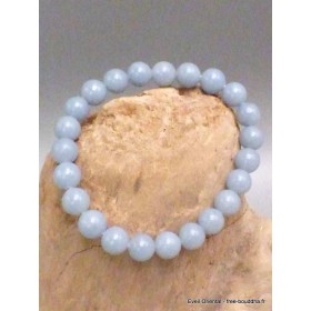 Bracelet mala tibétain en Angélite bleue Bracelet Mala tibétain BRAM9