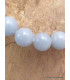 Bracelet mala tibétain en Angélite bleue Bracelet Mala tibétain BRAM9