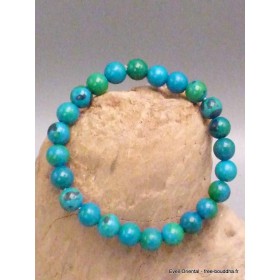 Bracelet tibétain mala en Chrysocolle Bracelet Mala tibétain BRAM12