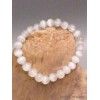 Bracelet tibétain mala en Sélénite Bracelet Mala tibétain BRAM13