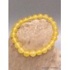 Bracelet mala tibétain en Jade Jaune Bracelet Mala tibétain BRAM14