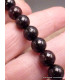 Bracelet mala tibétain en Grenat Rouge Bracelet Mala tibétain BRAM15