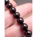 Bracelet mala tibétain en Grenat Rouge Bracelet Mala tibétain BRAM15