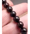 Bracelet mala tibétain en Grenat Rouge - Bracelet en perles et Pierres naturelles