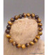 Bracelet mala tibétain en Oeil de Tigre Bracelet Mala tibétain BRAM16