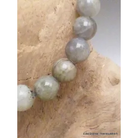 Bracelet mala tibétain en Labradorite - Bracelet en perles et Pierres naturelles
