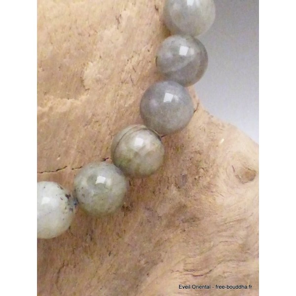 Bracelet mala tibétain en Labradorite Bracelet Mala tibétain BRAM17
