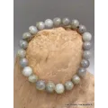 Bracelet mala tibétain en Labradorite - Bracelet en perles et Pierres naturelles
