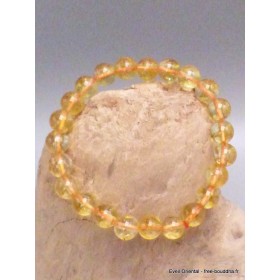 Bracelet mala tibétain en Citrine Bracelet Mala tibétain BRAM20