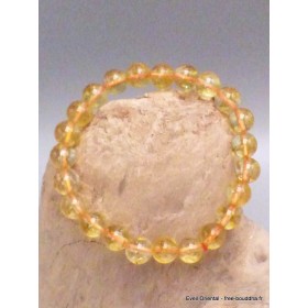 Bracelet mala tibétain en Citrine Bracelet Mala tibétain BRAM20