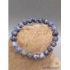 Bracelet mala tibétain en Sodalite Bracelet Mala tibétain BRAM22