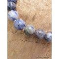 Bracelet mala tibétain en Sodalite Bracelet Mala tibétain BRAM22