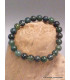 Bracelet mala tibétain en Agate Mousse Bracelet Mala tibétain BRAM23