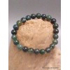 Bracelet mala tibétain en Agate Mousse Bracelet Mala tibétain BRAM23