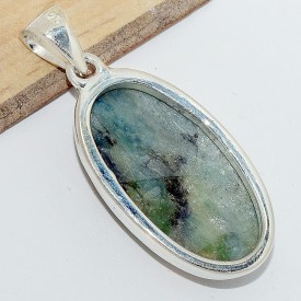 Bijou Pendentif Cyanite Mermaid ovale Bijoux en Cyanite Mermaid Sirène CWA107.2