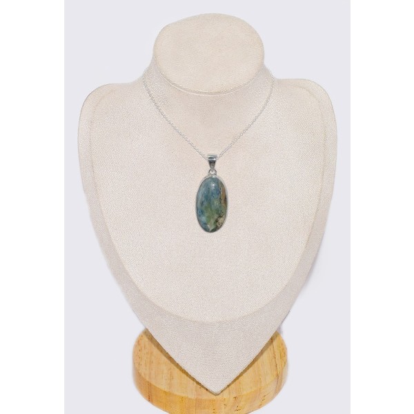 Bijou Pendentif Cyanite Mermaid ovale Bijoux en Cyanite Mermaid Sirène CWA107.2