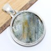Bijou Pendentif Cyanite Mermaid ronde Bijoux en Cyanite Mermaid Sirène CWA107.6