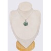 Bijou Pendentif Cyanite Mermaid ronde Bijoux en Cyanite Mermaid Sirène CWA107.6