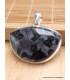 Pendentif Merlinite Mystique Gabbro semi-rond Bijoux en Merlinite Mystique Gabbro LAM56.4