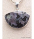 Pendentif Merlinite Mystique Gabbro semi-rond Bijoux en Merlinite Mystique Gabbro LAM56.4