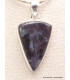 Pendentif Merlinite Mystique Gabbro forme pointe Bijoux en Merlinite Mystique Gabbro LAM56.6
