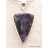 Pendentif Merlinite Mystique Gabbro forme pointe Bijoux en Merlinite Mystique Gabbro LAM56.6