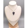 Pendentif Merlinite Mystique Gabbro forme pointe Bijoux en Merlinite Mystique Gabbro LAM56.6
