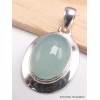 Pendentif Calcédoine d'eau forme ovale Bijoux en Calcédoine d'eau AW74.4