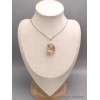 Bijou Lodolite ronde pierre chamane Pendentifs pierres naturelles PU49.7