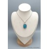 Vraie turquoise avec pyrite forme ovale Bijoux en Turquoise Iranienne (Nishapur) PU54.13