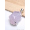 Bijou Pendentif en Quartz Lavande serti griffes Bijoux en Quartz Lavande PU41.7