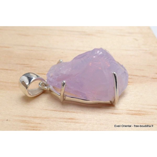 Bijou Pendentif en Quartz Lavande serti griffes Bijoux en Quartz Lavande PU41.7