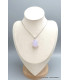 Bijou Pendentif en Quartz Lavande serti griffes Bijoux en Quartz Lavande PU41.7