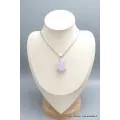 Bijou Pendentif en Quartz Lavande serti griffes - Bijoux en Quartz Lavande