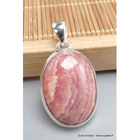 Pendentif oval en Rhodochrosite qualité AAA Pendentifs pierres naturelles PU6.3